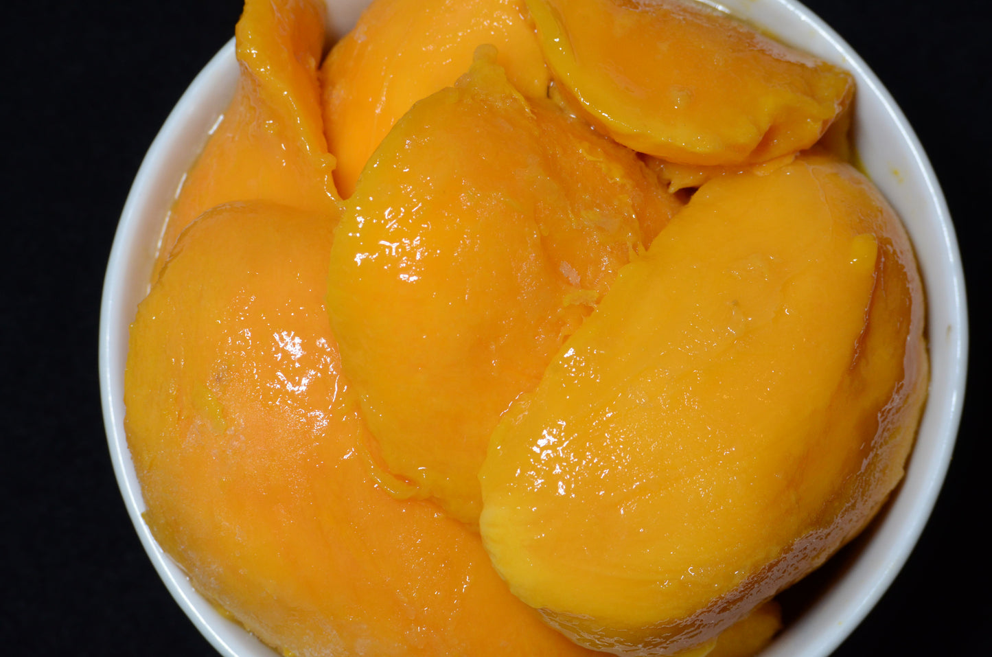 mango rebanado fresco 100% natural, bolsa 2k.